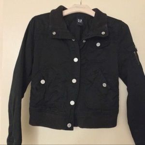GAP Black bomber jacket